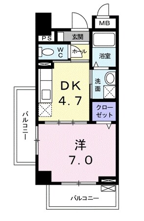 ソレイユ　アリセの物件間取画像